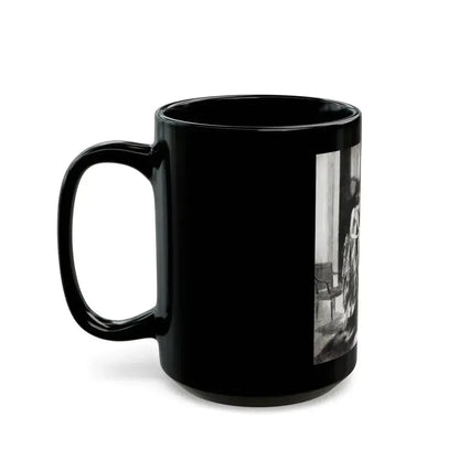 A Lil Girl In Lotta Trouble, McCalls magazine, November 1923 - Black Coffee Mug - Go Mug Yourself