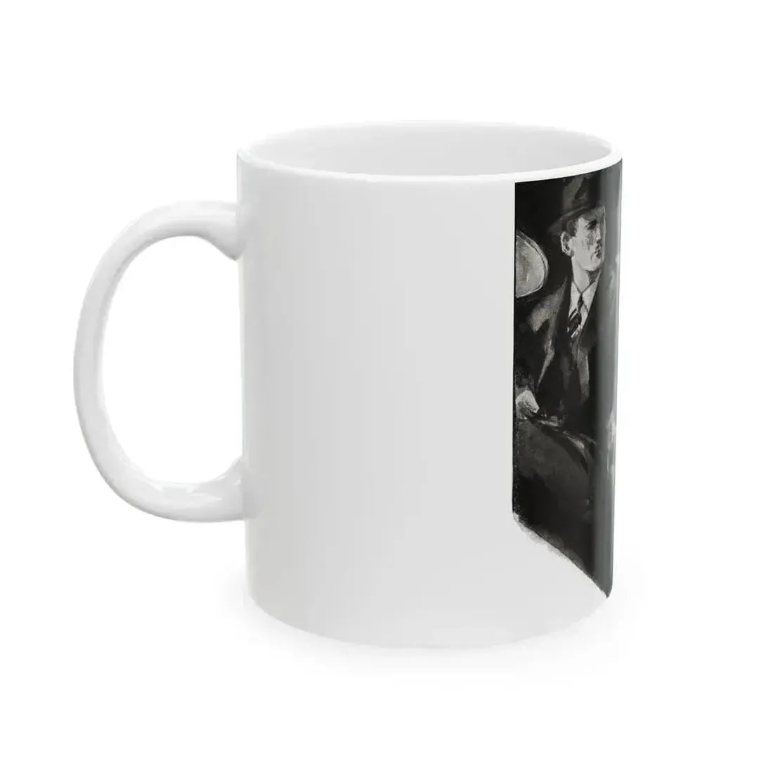 A Lion By The Tail, Liberty magazine, December 2, 1939 - White Coffee Mug - Go Mug Yourself