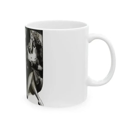 A Lion By The Tail, Liberty magazine, December 2, 1939 - White Coffee Mug - Go Mug Yourself