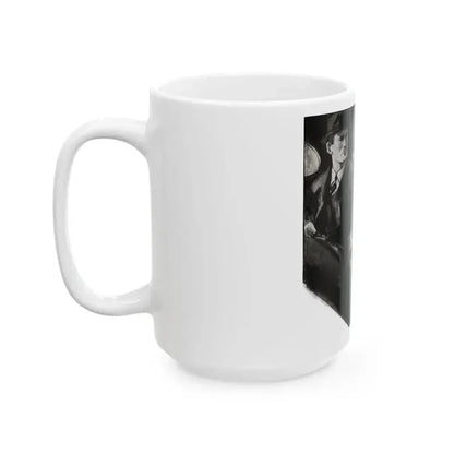 A Lion By The Tail, Liberty magazine, December 2, 1939 - White Coffee Mug - Go Mug Yourself