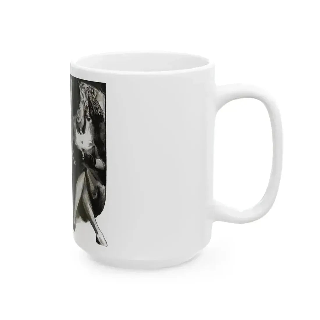 A Lion By The Tail, Liberty magazine, December 2, 1939 - White Coffee Mug - Go Mug Yourself
