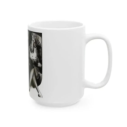 A Lion By The Tail, Liberty magazine, December 2, 1939 - White Coffee Mug - Go Mug Yourself