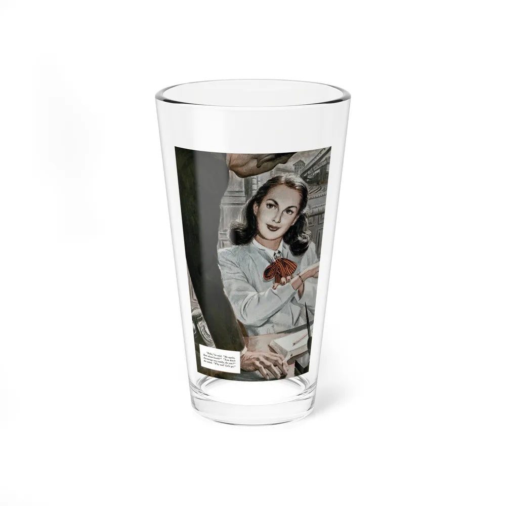 A Little Bit Unfaithful (1), Redbook, October 1947 (Magazine Illustration) Pint Glass 16oz-16oz-Go Mug Yourself