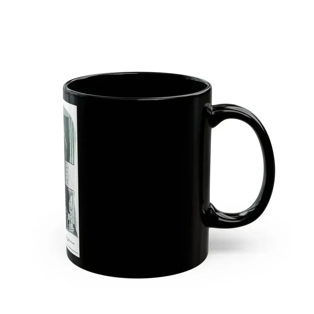 A Little Bit Unfaithful (2), Redbook, October 1947 - Black Coffee Mug - Go Mug Yourself