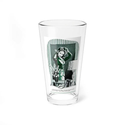 A Little Bit Unfaithful (2), Redbook, October 1947 (Magazine Illustration) Pint Glass 16oz-16oz-Go Mug Yourself