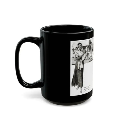 A Little Cap For Angel, The Delineator, October 1932 - Black Coffee Mug - Go Mug Yourself