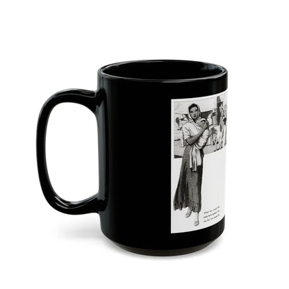 A Little Cap For Angel, The Delineator, October 1932 - Black Coffee Mug-Go Mug Yourself