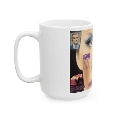 A LIZARD IN WOMANS SKIN VIP (VHS COVER) - White Coffee Mug-Go Mug Yourself