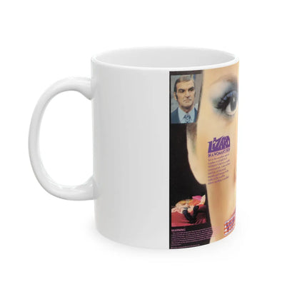 A LIZARD IN WOMANS SKIN VIP (VHS COVER) - White Coffee Mug-Go Mug Yourself