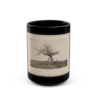 A Lone Grave On Battle-Field Of Antietam (U.S. Civil War) Black Coffee Mug-15oz-Go Mug Yourself