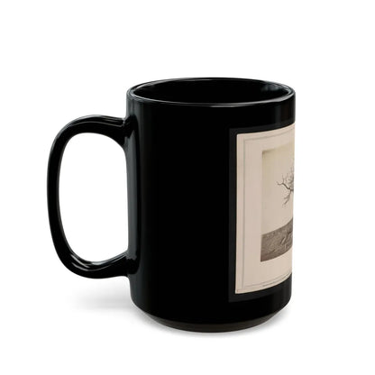 A Lone Grave On Battle-Field Of Antietam (U.S. Civil War) Black Coffee Mug-Go Mug Yourself