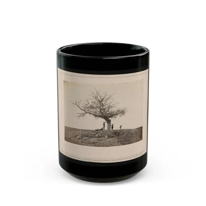 A Lone Grave On Battle-Field Of Antietam (U.S. Civil War) Black Coffee Mug 15oz - Go Mug Yourself