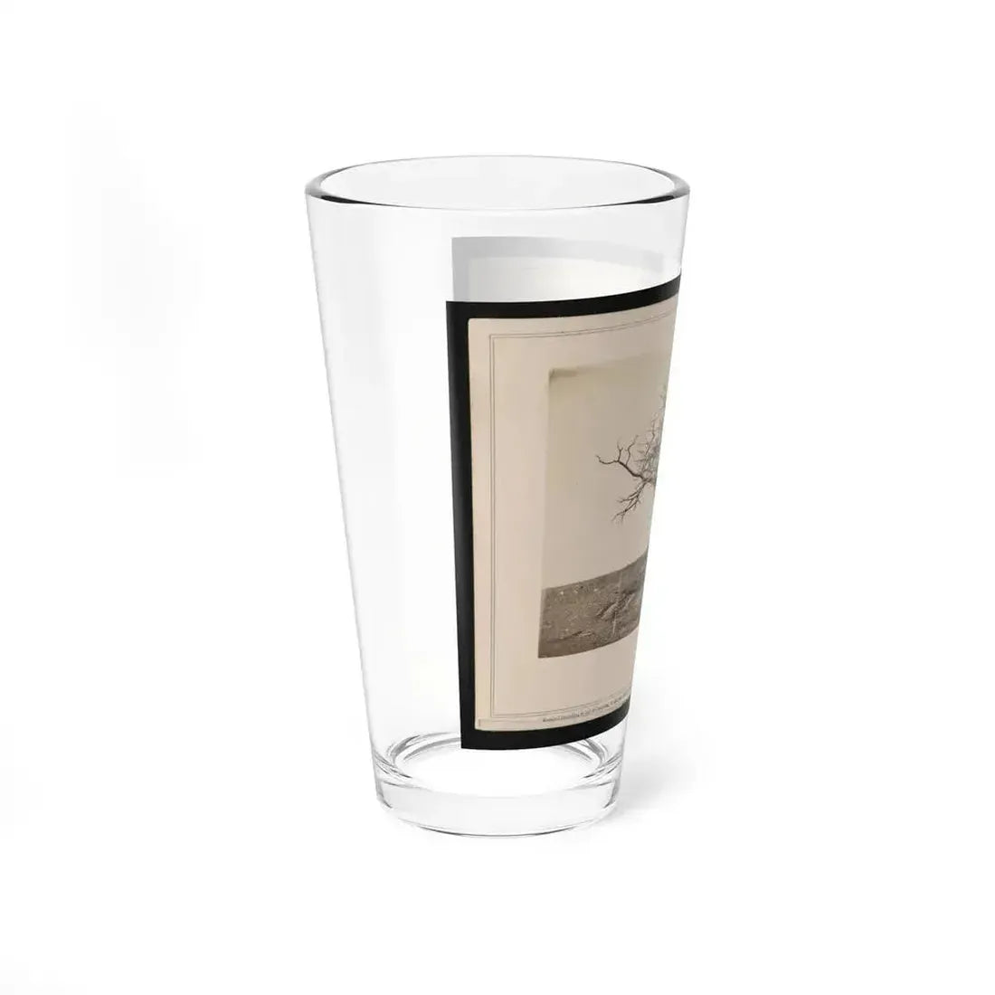 A Lone Grave On Battle-Field Of Antietam (U.S. Civil War) Pint Glass 16oz - Go Mug Yourself