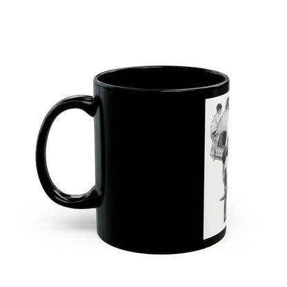 A Long Way Home, Woman And Home magazine, 1963 - Black Coffee Mug - Go Mug Yourself