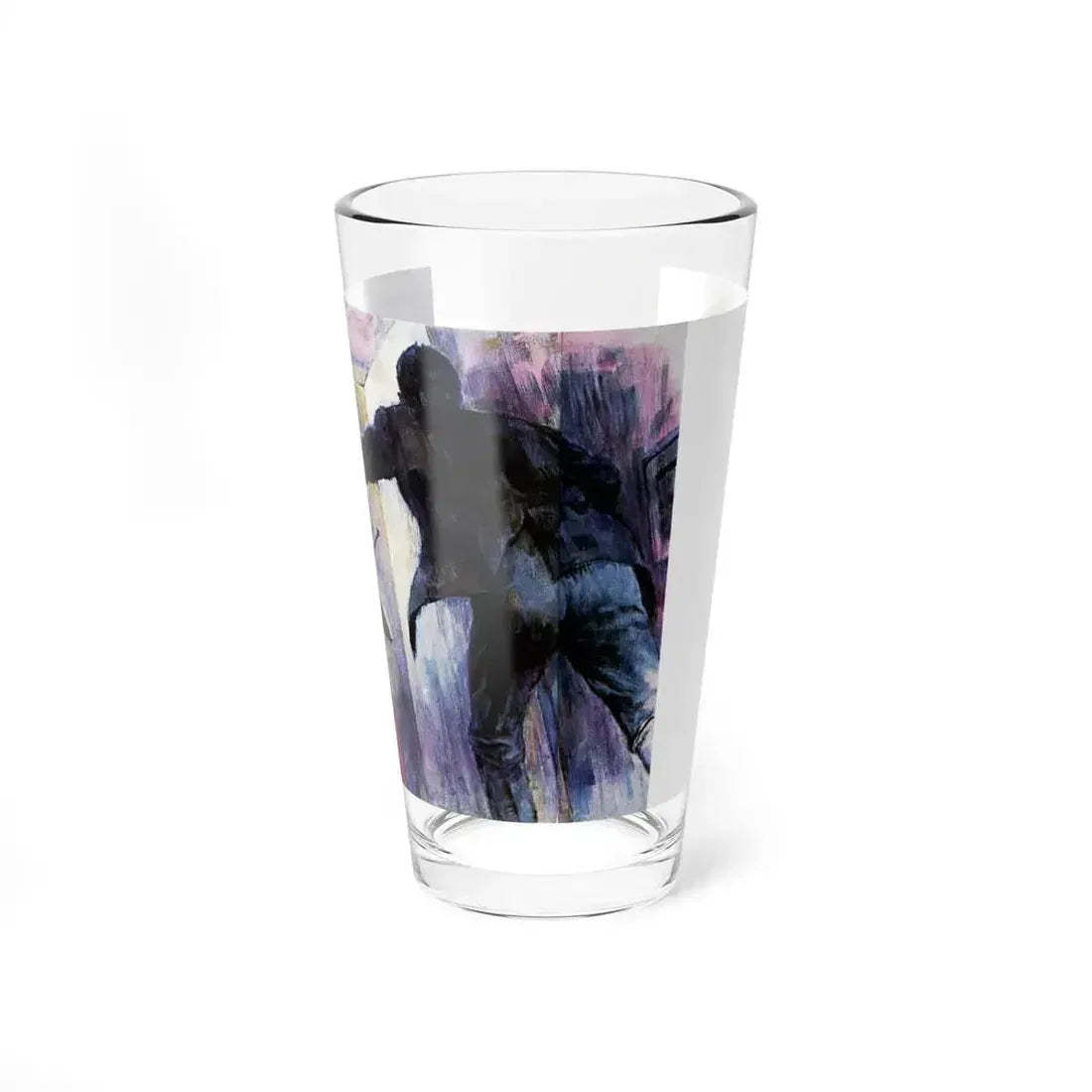 A Lover's Mask, Saturday Evening Post, May 6, 1967 (Magazine Illustration) Pint Glass 16oz 16oz - Go Mug Yourself