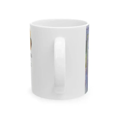 A Lover's Mask, Saturday Evening Post, May 6, 1967 - White Coffee Mug - Go Mug Yourself