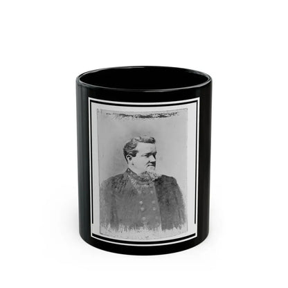 A. M. Scales, Brigidier General, C.S.A., Half-Length Portrait, Facing Right (U.S. Civil War) Black Coffee Mug 11oz - Go Mug Yourself