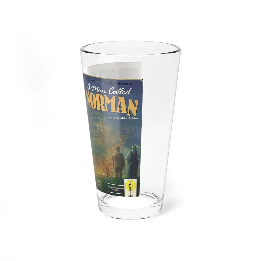 A MAN CALLED NORMAN (VHS COVER) Pint Glass 16oz - Go Mug Yourself