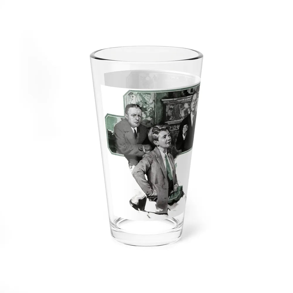 A Man Called Spade (1), The American Magazine, July 1932 (Magazine Illustration) Pint Glass 16oz-Go Mug Yourself