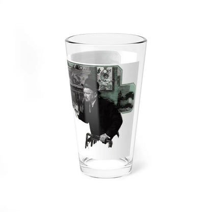 A Man Called Spade (1), The American Magazine, July 1932 (Magazine Illustration) Pint Glass 16oz-Go Mug Yourself