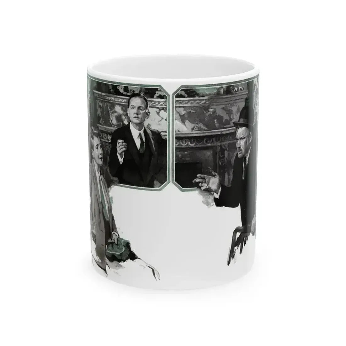 A Man Called Spade (1), The American Magazine, July 1932 - White Coffee Mug 11oz - Go Mug Yourself