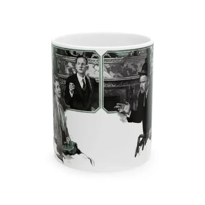 A Man Called Spade (1), The American Magazine, July 1932 - White Coffee Mug 11oz - Go Mug Yourself