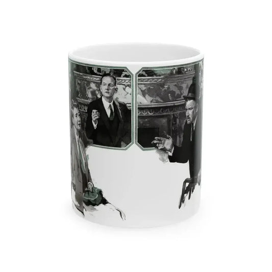 A Man Called Spade (1), The American Magazine, July 1932 - White Coffee Mug 11oz - Go Mug Yourself