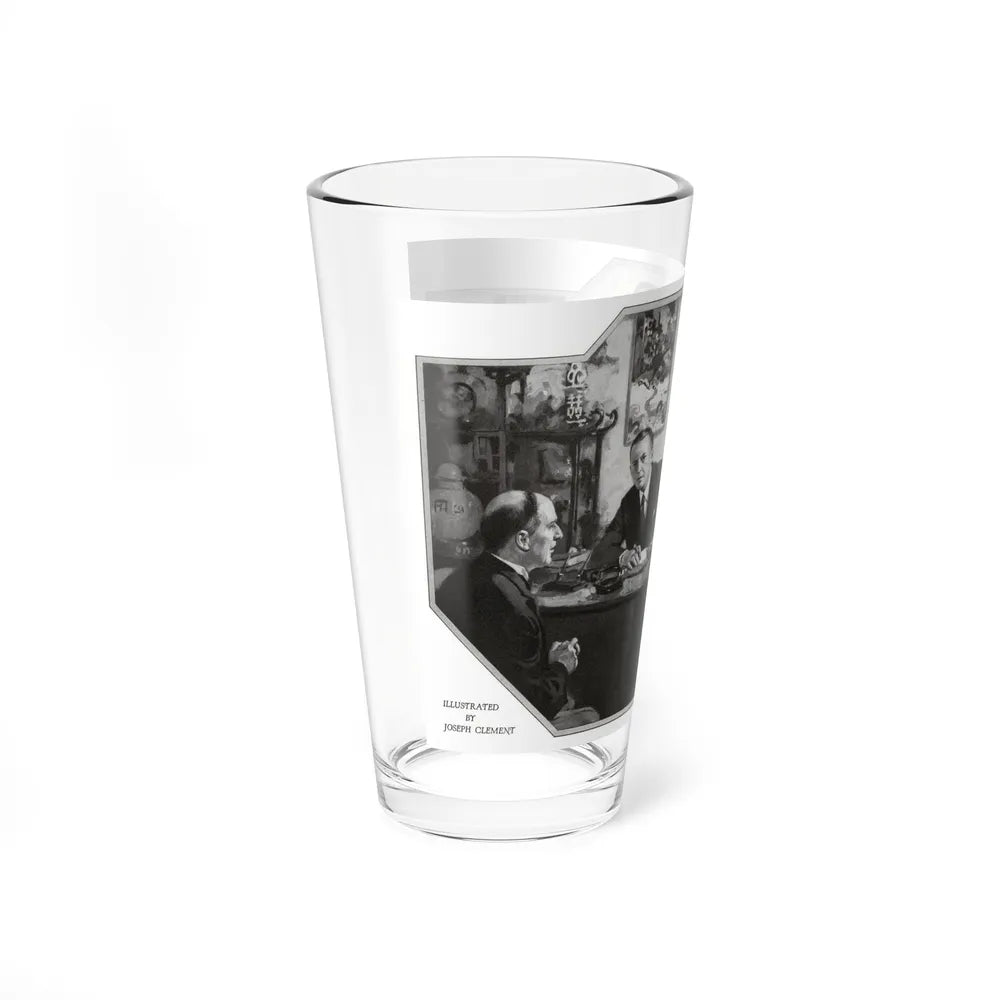 A Man Called Spade (2), The American Magazine, July 1932 (Magazine Illustration) Pint Glass 16oz-Go Mug Yourself