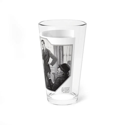 A Man Called Spade (2), The American Magazine, July 1932 (Magazine Illustration) Pint Glass 16oz-Go Mug Yourself