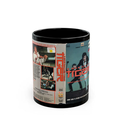 A MAN CALLED TIGER (VHS COVER) - Black Coffee Mug-11oz-Go Mug Yourself