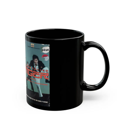 A MAN CALLED TIGER (VHS COVER) - Black Coffee Mug-Go Mug Yourself