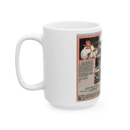 A MAN CALLED TIGER (VHS COVER) - White Coffee Mug - Go Mug Yourself