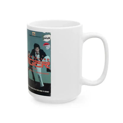 A MAN CALLED TIGER (VHS COVER) - White Coffee Mug - Go Mug Yourself