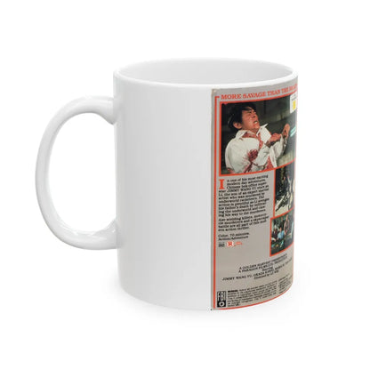 A MAN CALLED TIGER (VHS COVER) - White Coffee Mug-Go Mug Yourself