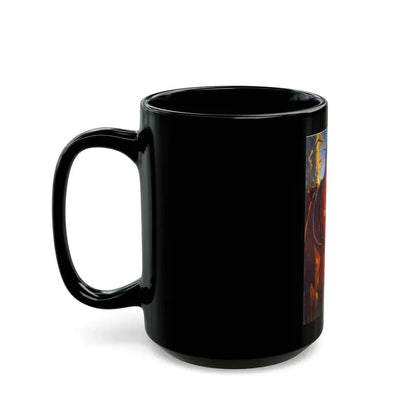 A Man & His Loyal Horse - Black Coffee Mug - Go Mug Yourself