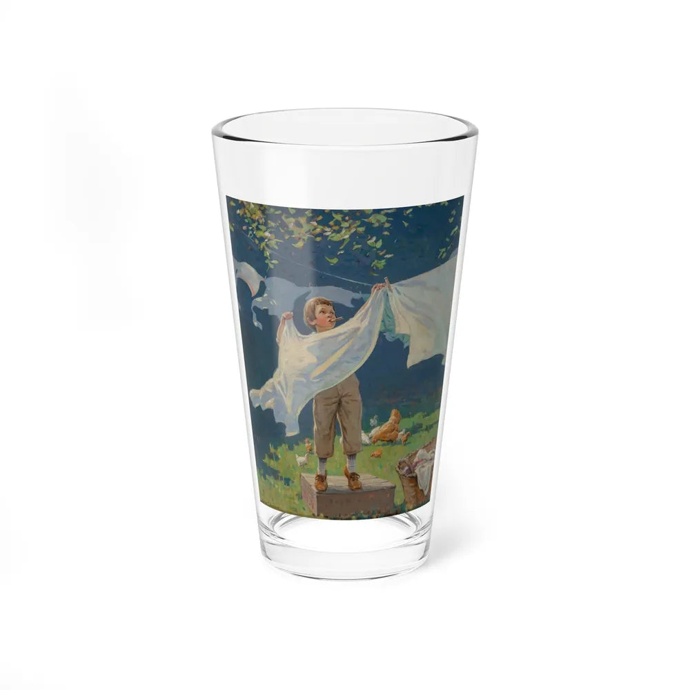 A Man in the Making, Life magazine cover, May 25, 1922 (Magazine Illustration) Pint Glass 16oz-16oz-Go Mug Yourself