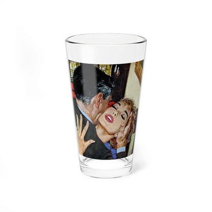 A Man In The Street, Good Housekeeping, February 1959 (Magazine Illustration) Pint Glass 16oz-16oz-Go Mug Yourself