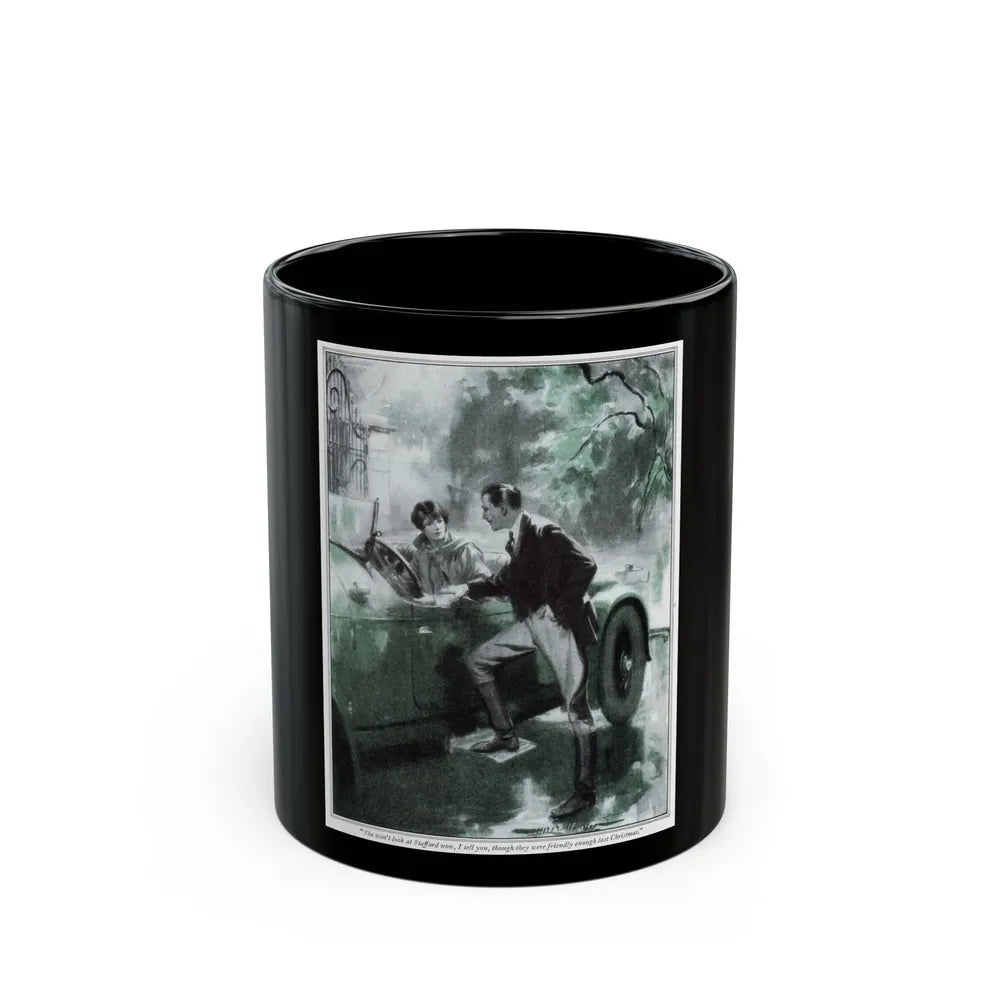 A Man Under Authority (1), McCalls magazine, November 1925 - Black Coffee Mug-11oz-Go Mug Yourself