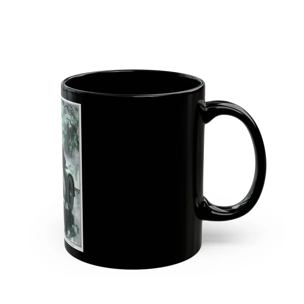 A Man Under Authority (1), McCalls magazine, November 1925 - Black Coffee Mug-Go Mug Yourself