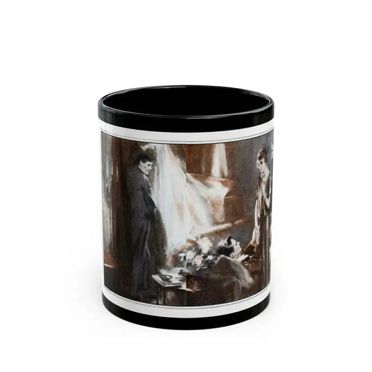 A Man Under Authority (2), McCalls magazine, November 1925 - Black Coffee Mug 11oz - Go Mug Yourself