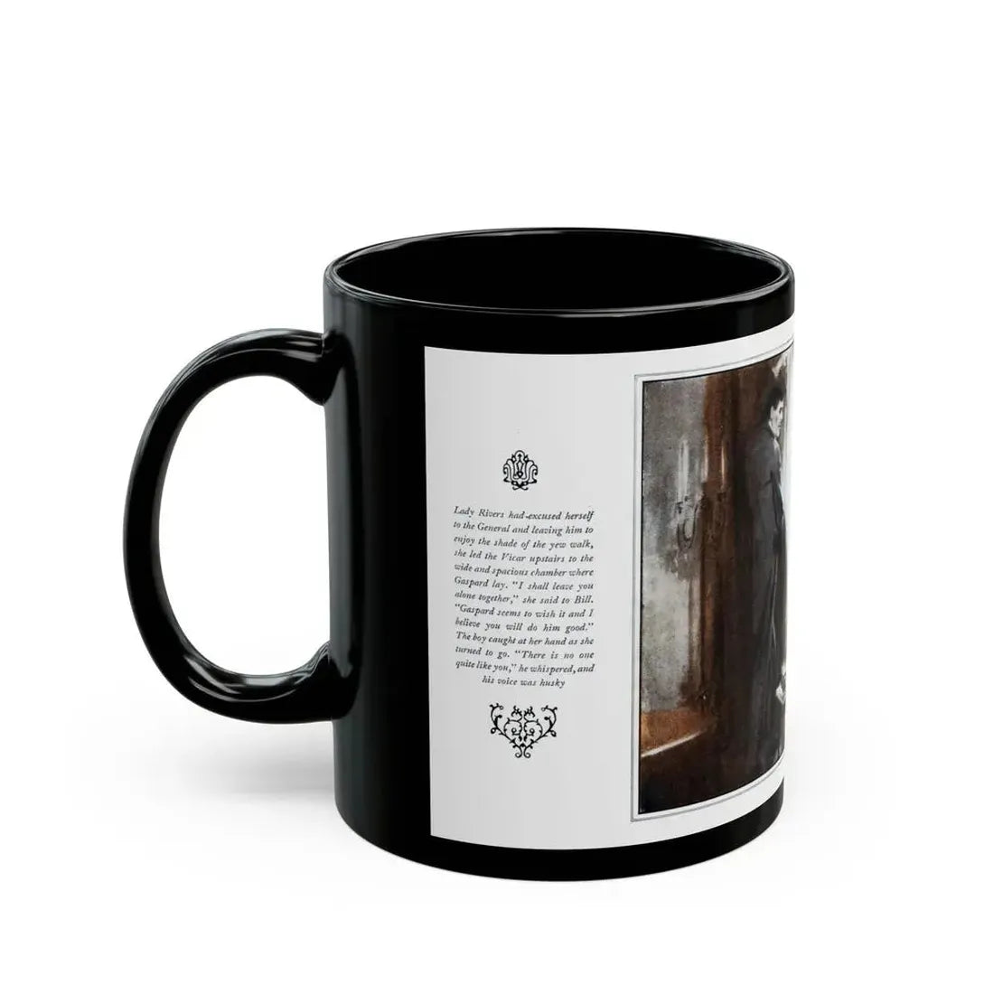 A Man Under Authority (2), McCalls magazine, November 1925 - Black Coffee Mug - Go Mug Yourself