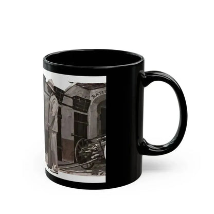 A Man with a Conscience (1), Cosmopolitan, June 1939 - Black Coffee Mug - Go Mug Yourself