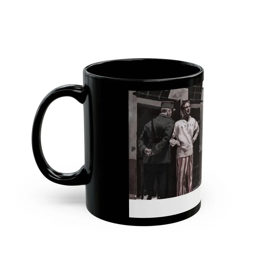 A Man with a Conscience (1), Cosmopolitan, June 1939 - Black Coffee Mug-Go Mug Yourself