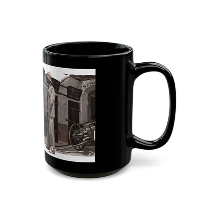 A Man with a Conscience (1), Cosmopolitan, June 1939 - Black Coffee Mug-Go Mug Yourself