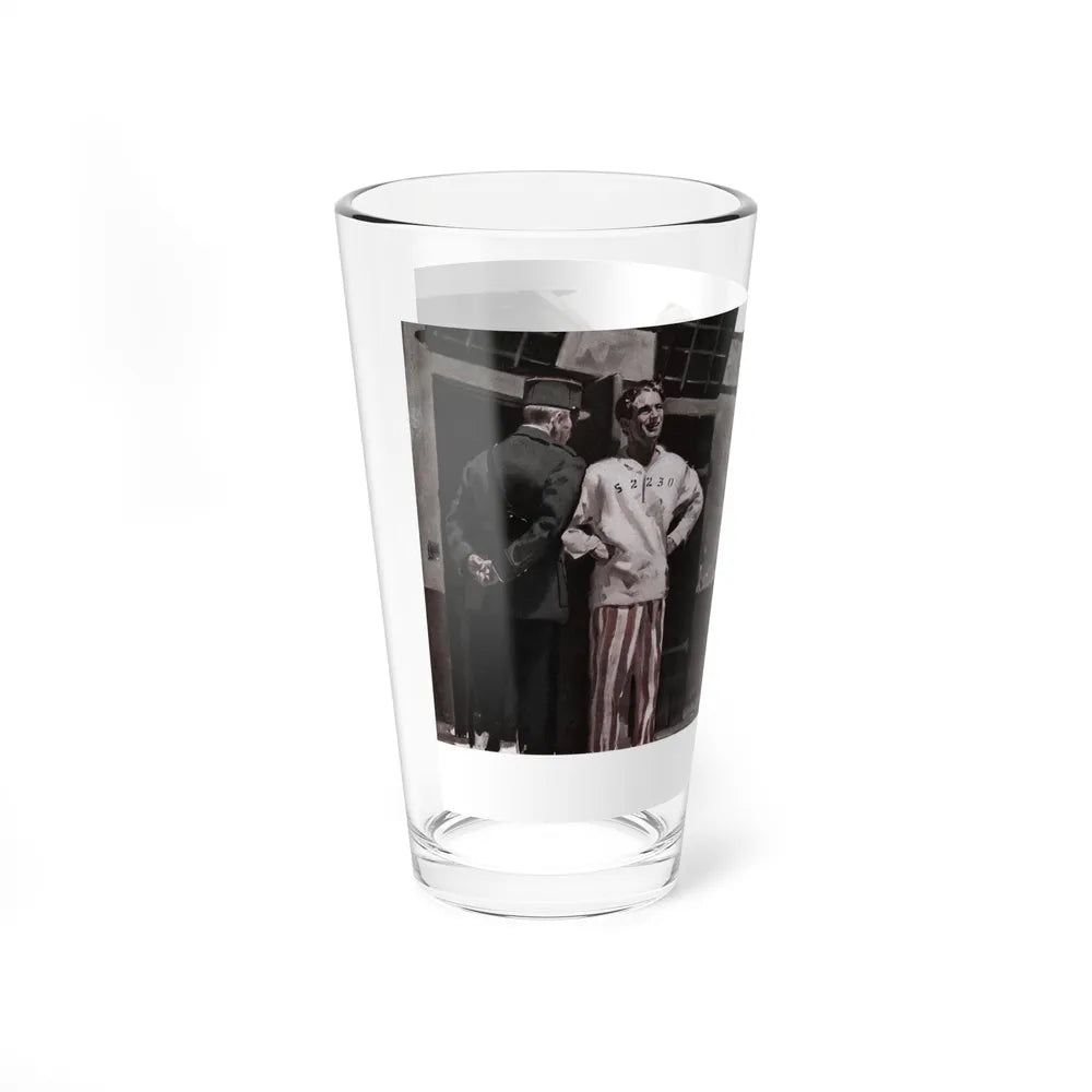 A Man with a Conscience (1), Cosmopolitan, June 1939 (Magazine Illustration) Pint Glass 16oz-Go Mug Yourself