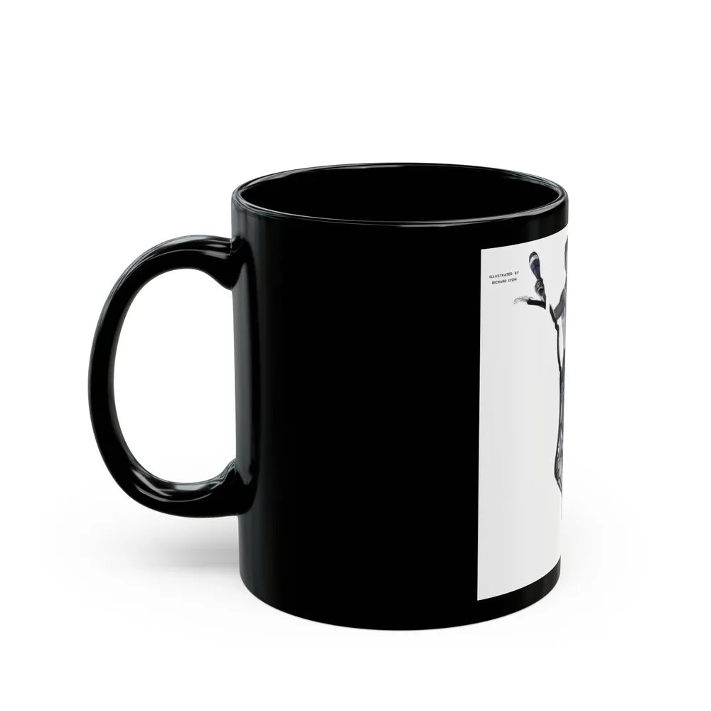 A Man with a Conscience (2), Cosmopolitan, June 1939 - Black Coffee Mug-Go Mug Yourself