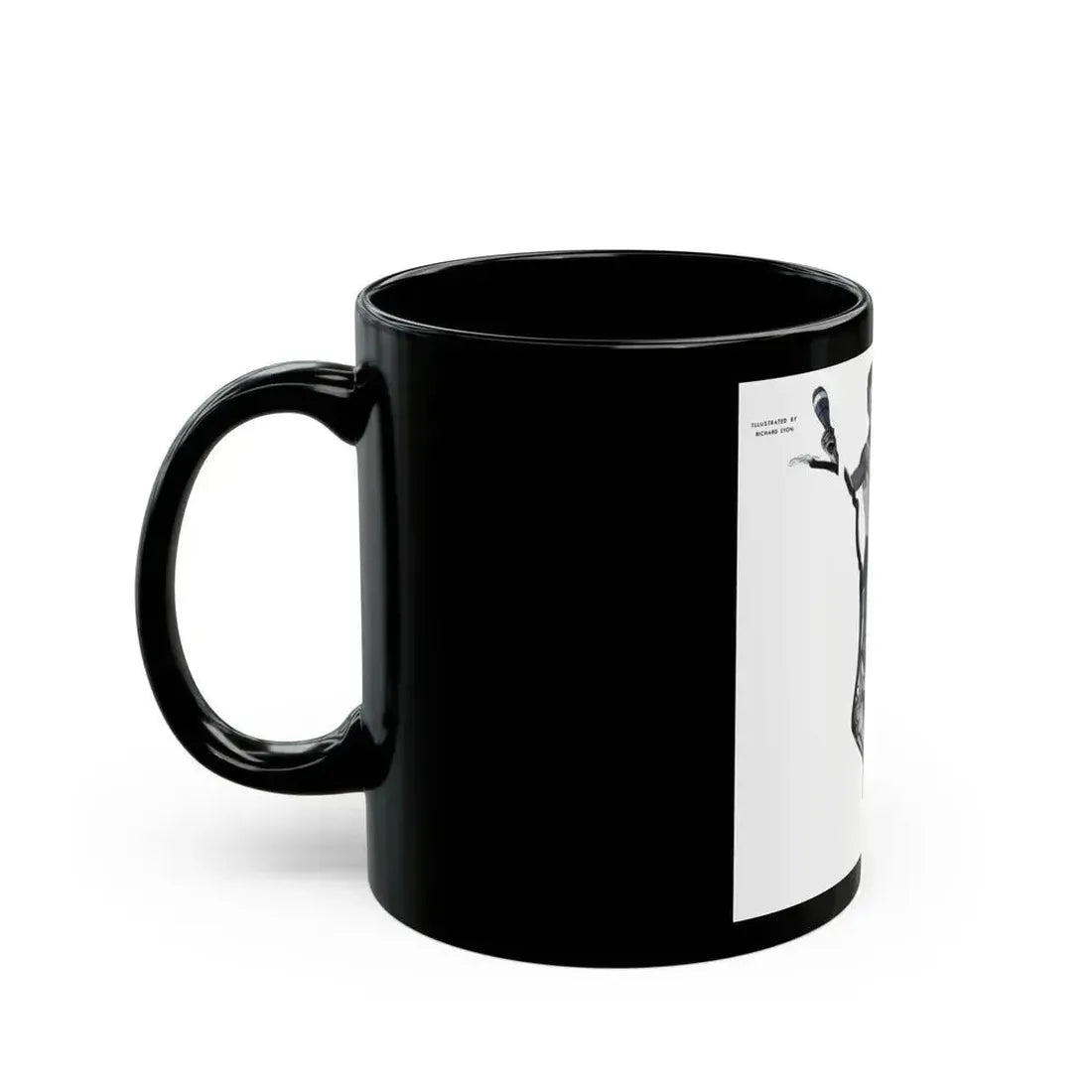 A Man with a Conscience (2), Cosmopolitan, June 1939 - Black Coffee Mug - Go Mug Yourself