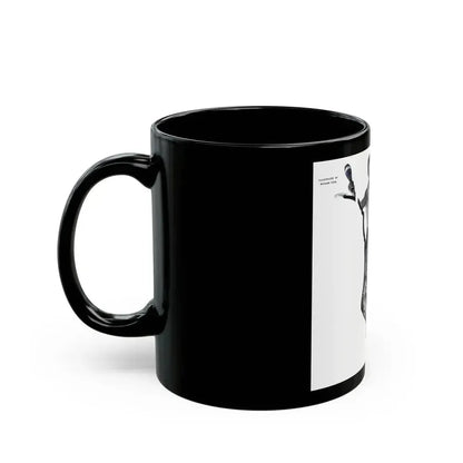 A Man with a Conscience (2), Cosmopolitan, June 1939 - Black Coffee Mug - Go Mug Yourself