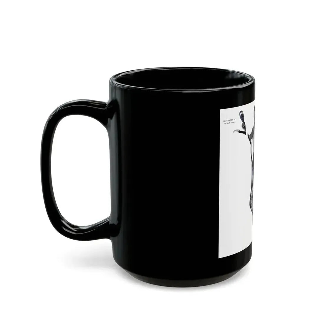 A Man with a Conscience (2), Cosmopolitan, June 1939 - Black Coffee Mug - Go Mug Yourself