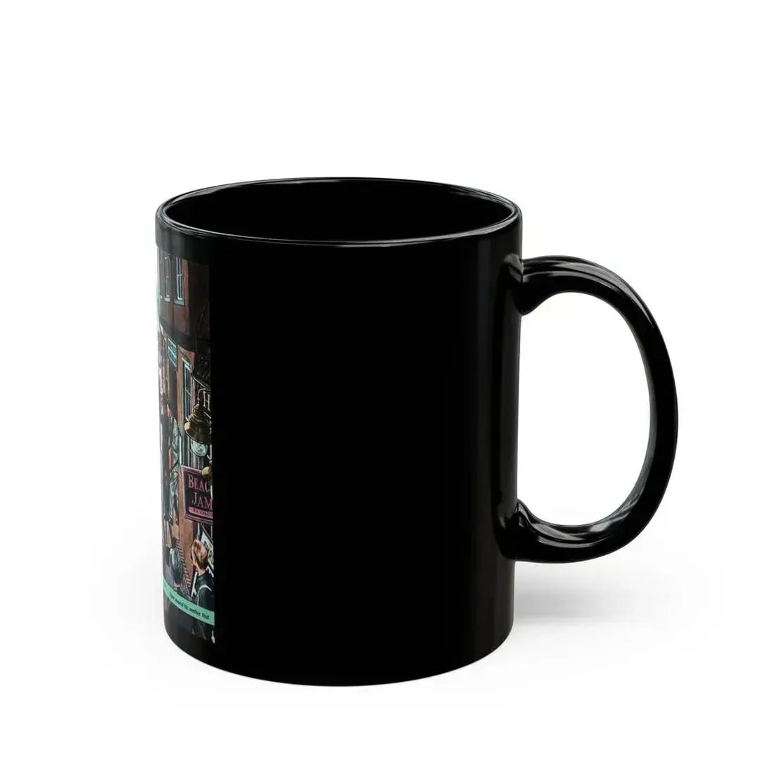 A Marvelous Surprise, Woman's Home Companion, April 1940 - Black Coffee Mug - Go Mug Yourself